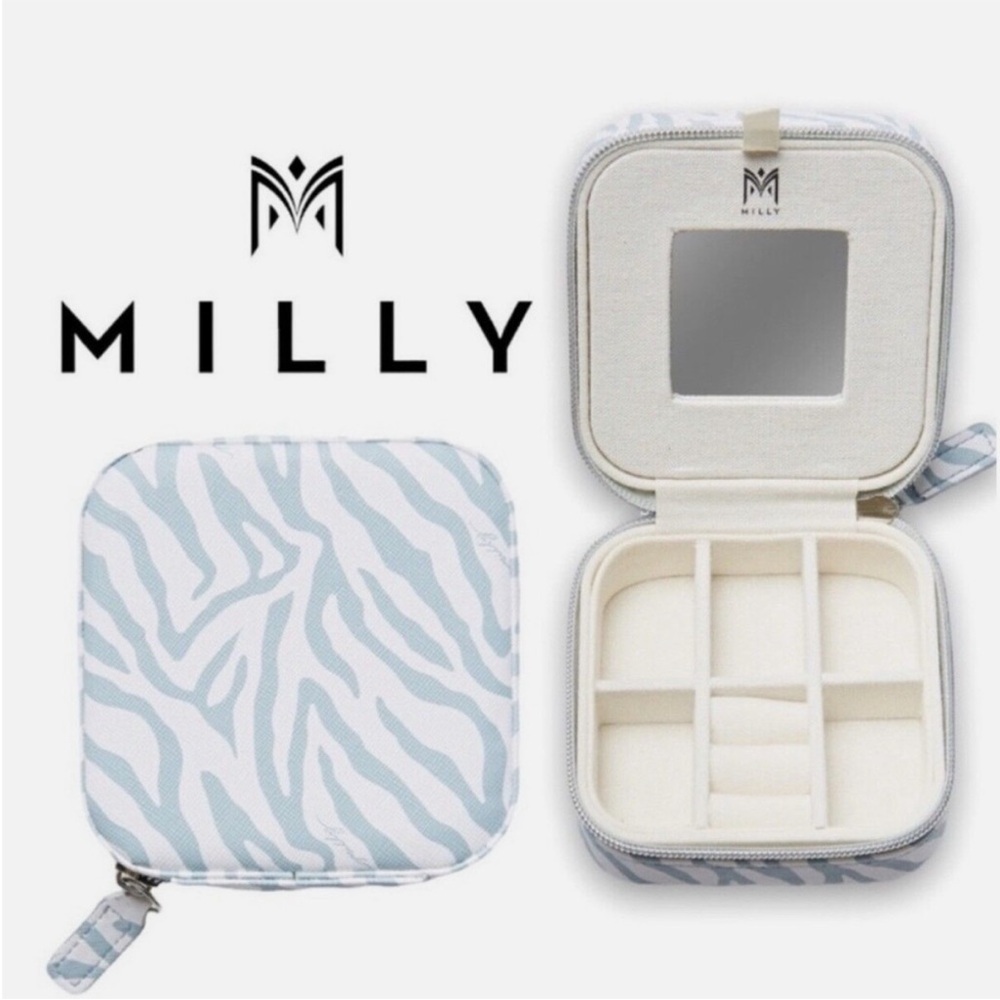 Milly Zebra Pattern Jewelry Organizer